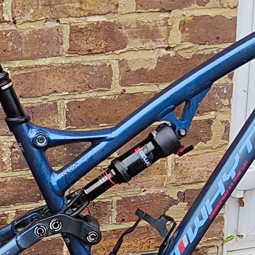 Full suspension bicycle frame - full,
